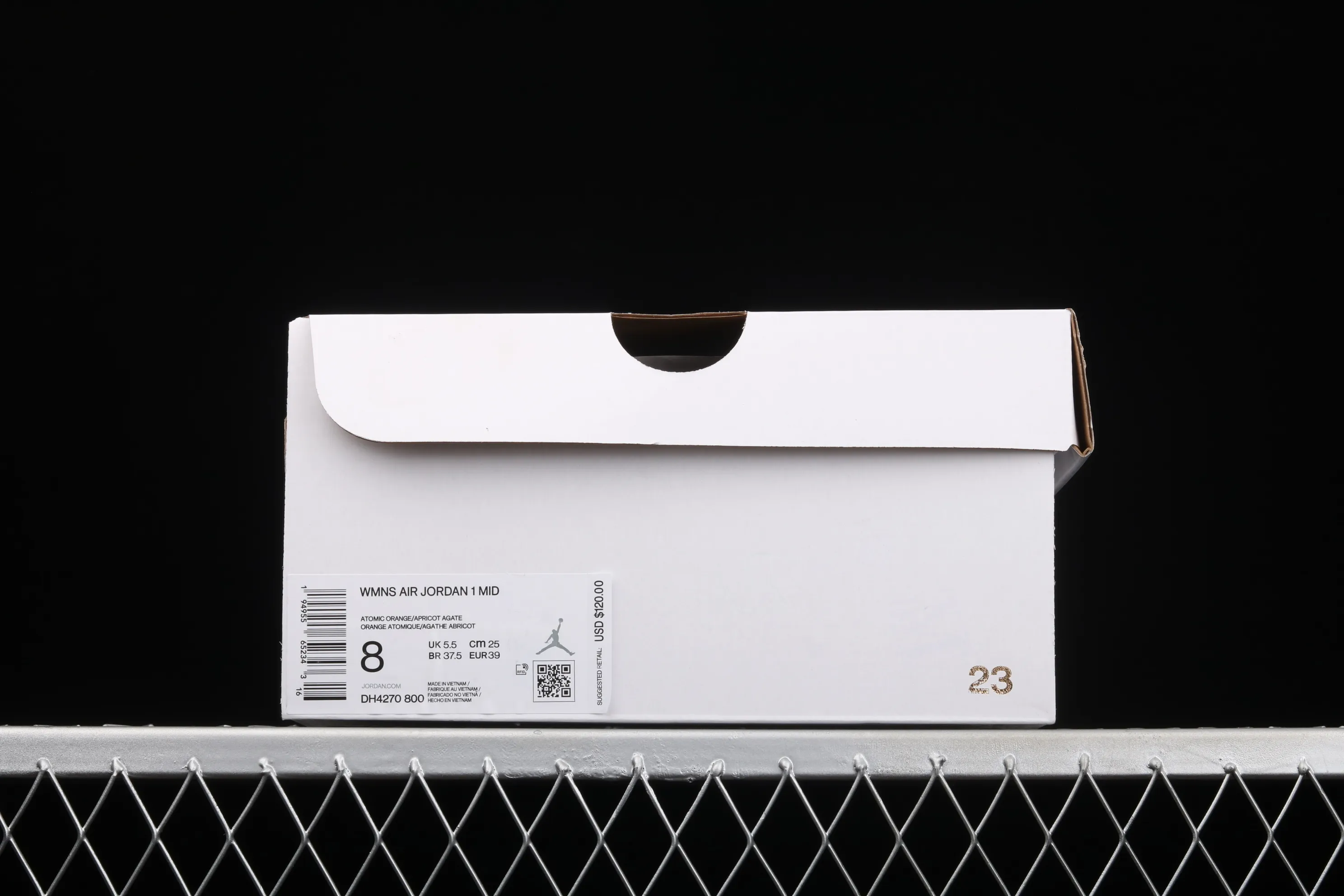 All categories Air Jordan Jordan series basketball shoes Air Jordan 1 Mid G version pure original Air Jordan 1 Mid SE AJ1 Joe 1 Chinese orange and pink splicing mid-top versatile casual sports sneakers DH4270-800